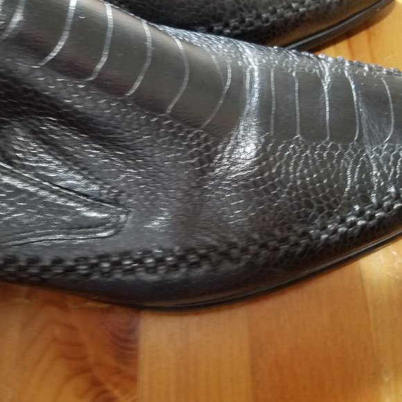 Unique genuine leather men\'s shoes from MAGFINI. main image 14